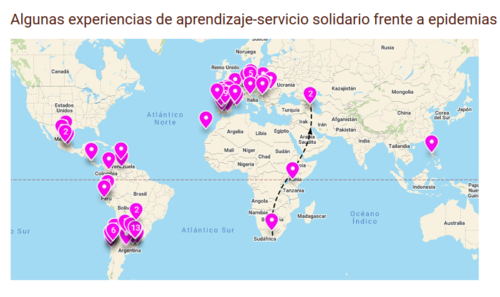 Mapa experiencias