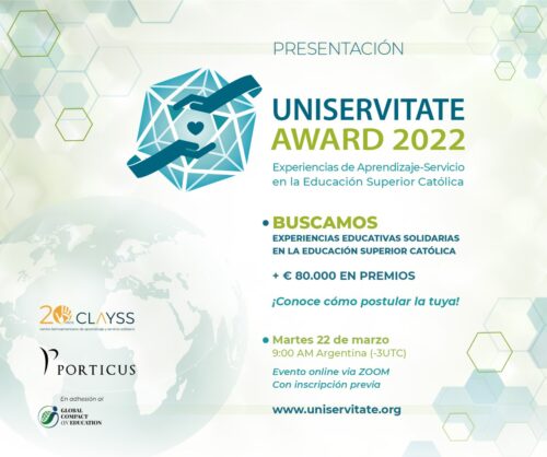 Premio Uniservitate para Educación Superior Católica