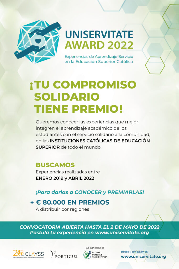 UNISERVITATE Award Flyer ESP (5)